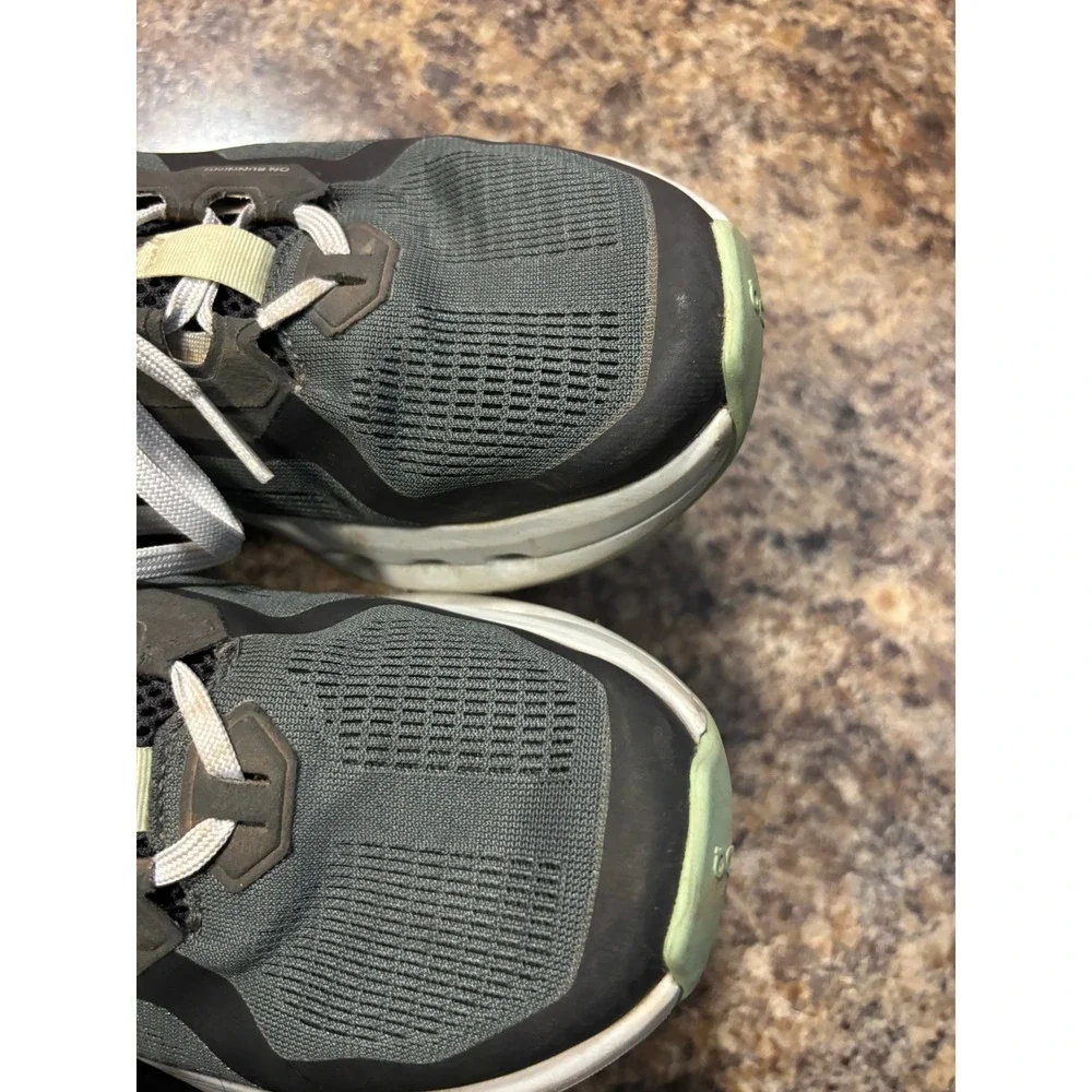 On Cloudrunner Womens Running Shoes Black Mint Green 3WE10132577 Size 9 US W